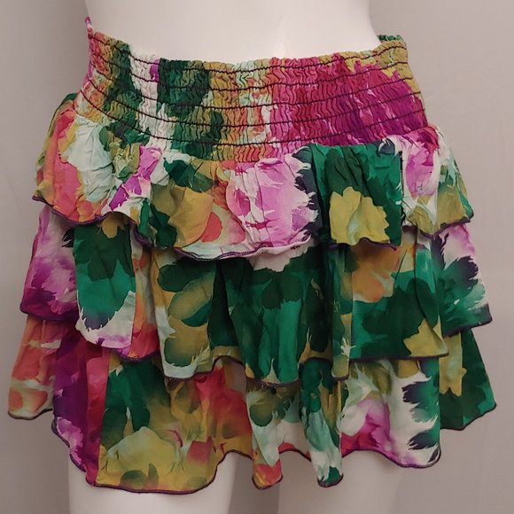 Wet Seal floral mini skirt - Picture 6 of 10